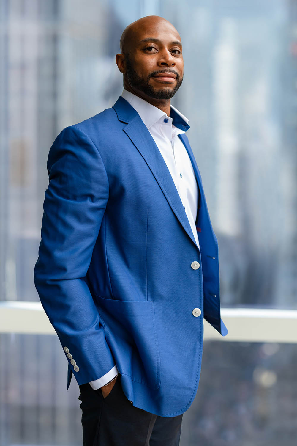 Modern NYC corporate headshot by Vanessa Guzzo Photography