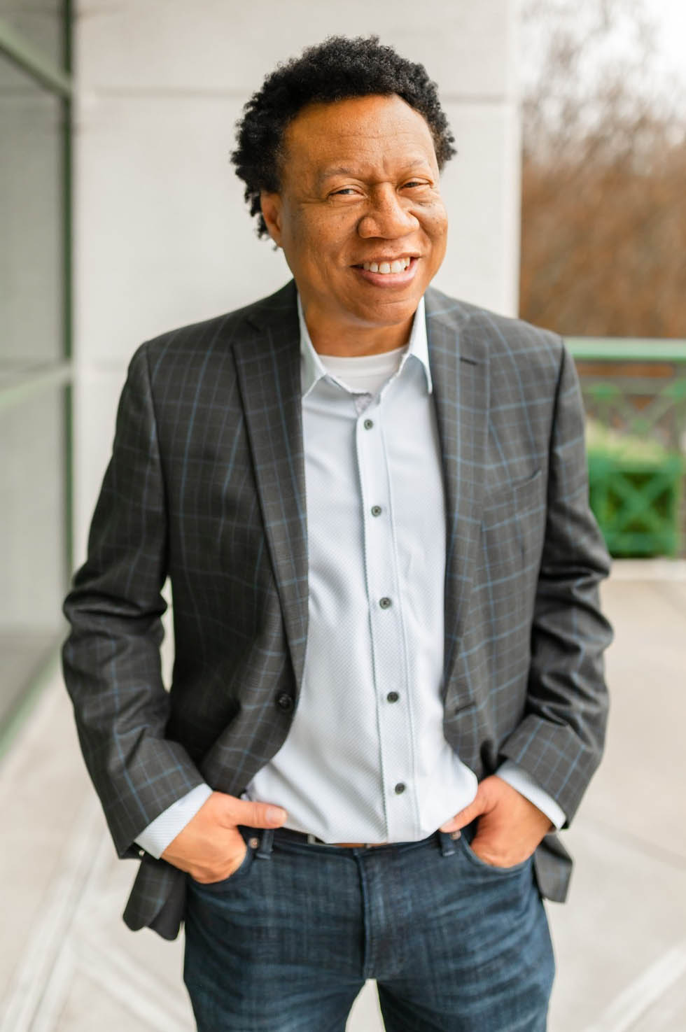 Corporate headshot by Charlotte NC portrait photographer Vanessa Guzzo