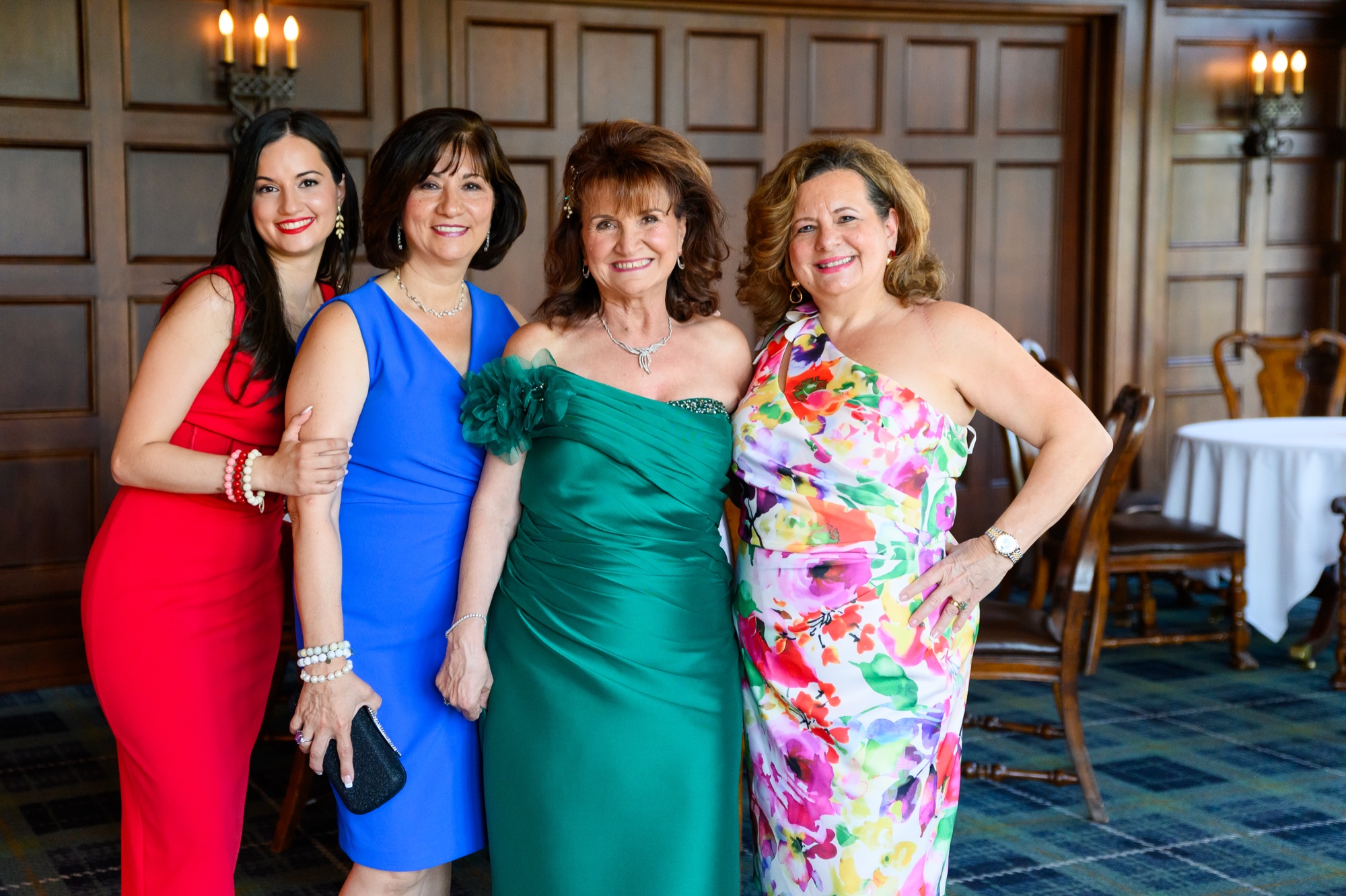 vow renewal and 50th anniversary celebration at Longview Country Club in North Carolina