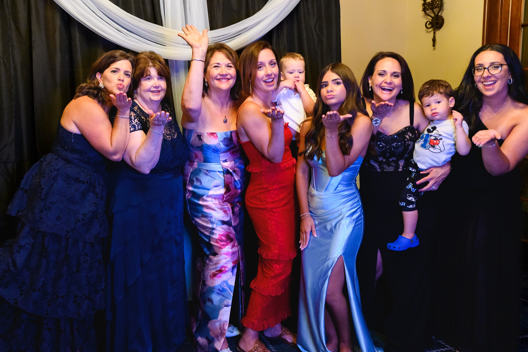 photo booth for 50th anniversary and vow renewal, Charlotte, North Carolina
