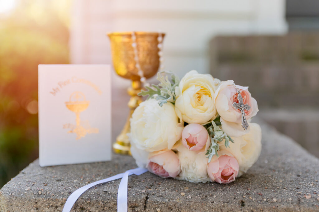 Communion girl, Down syndrome, special needs, faith, portrait, NC, North Carolina, Charlotte, Vanessa Guzzo Photography, Interview