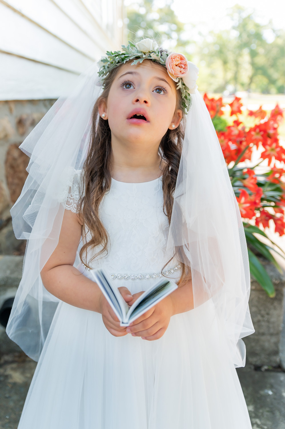 Communion girl, Down syndrome, special needs, faith, portrait, NC, North Carolina, Charlotte, Vanessa Guzzo Photography, Interview