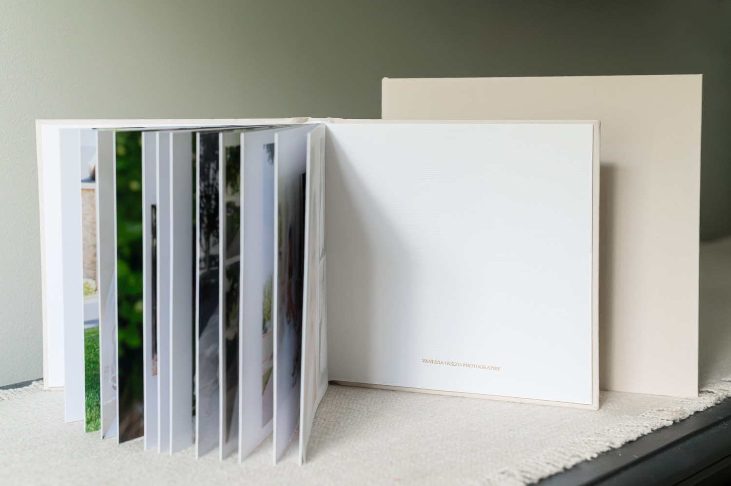 Fine art photo album from Vanessa Guzzo Photography